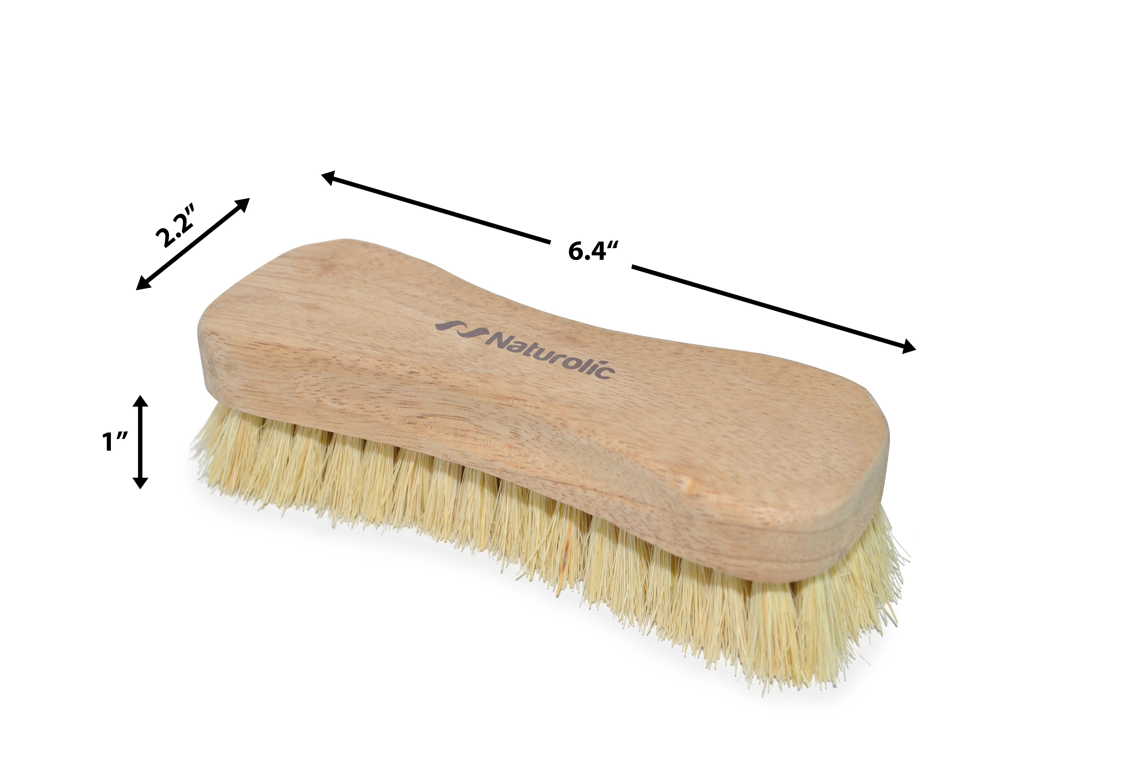 Wooden Scrub Brush - Tampico 12 pack