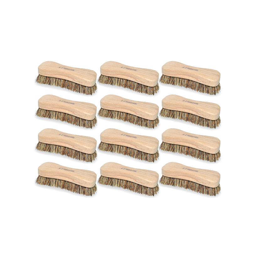 Wooden Scrub Brush - Palmyra 12 Pack