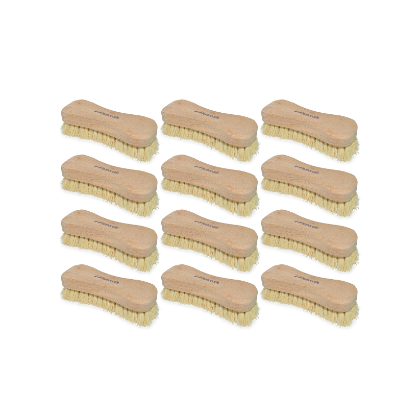 Wooden Scrub Brush - Tampico 12 pack