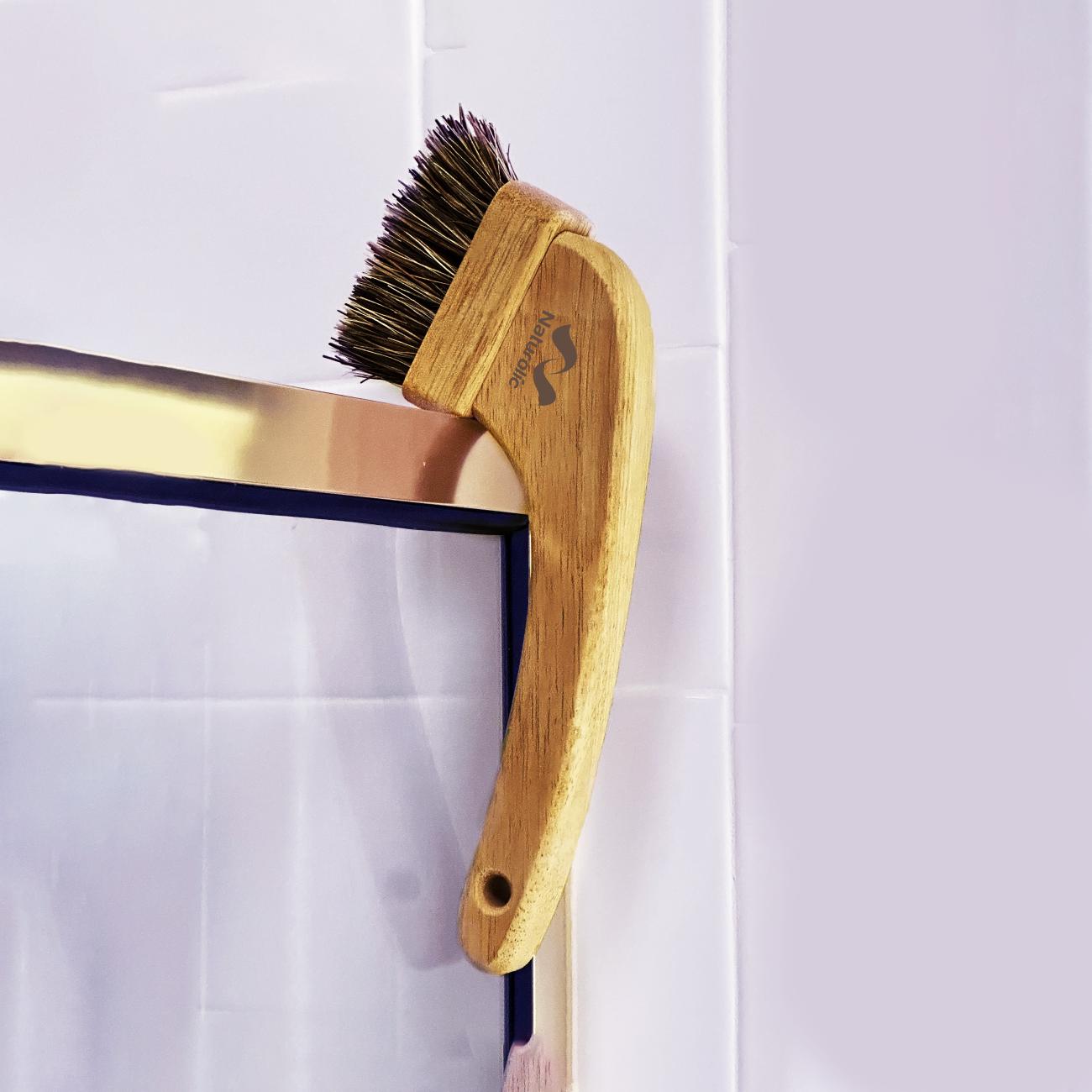 Natural Grout Brush | Tile & Shower Grout Cleaner