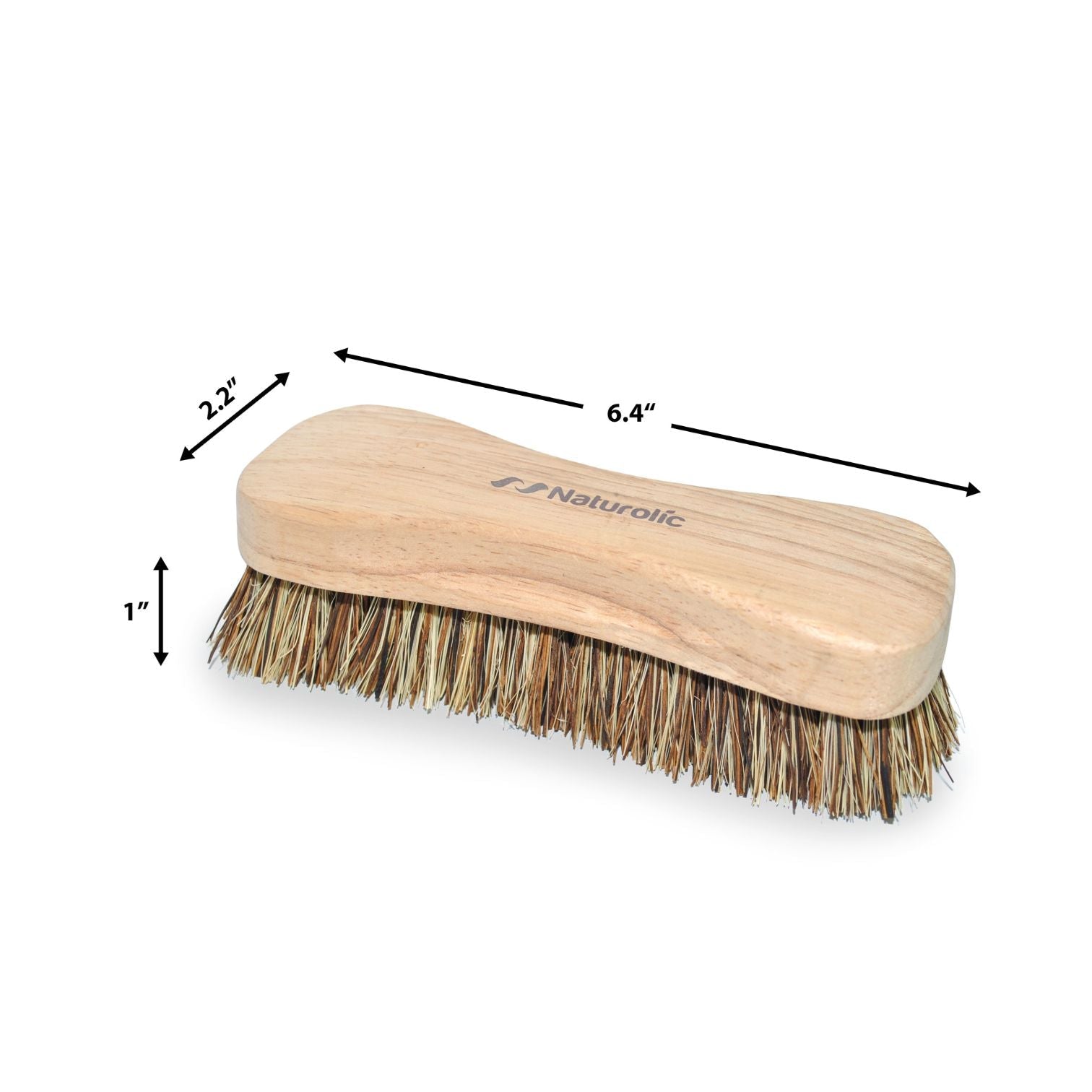 Palmyra Wooden Scrub Brush for Kitchen, Sink, Tile & Grout